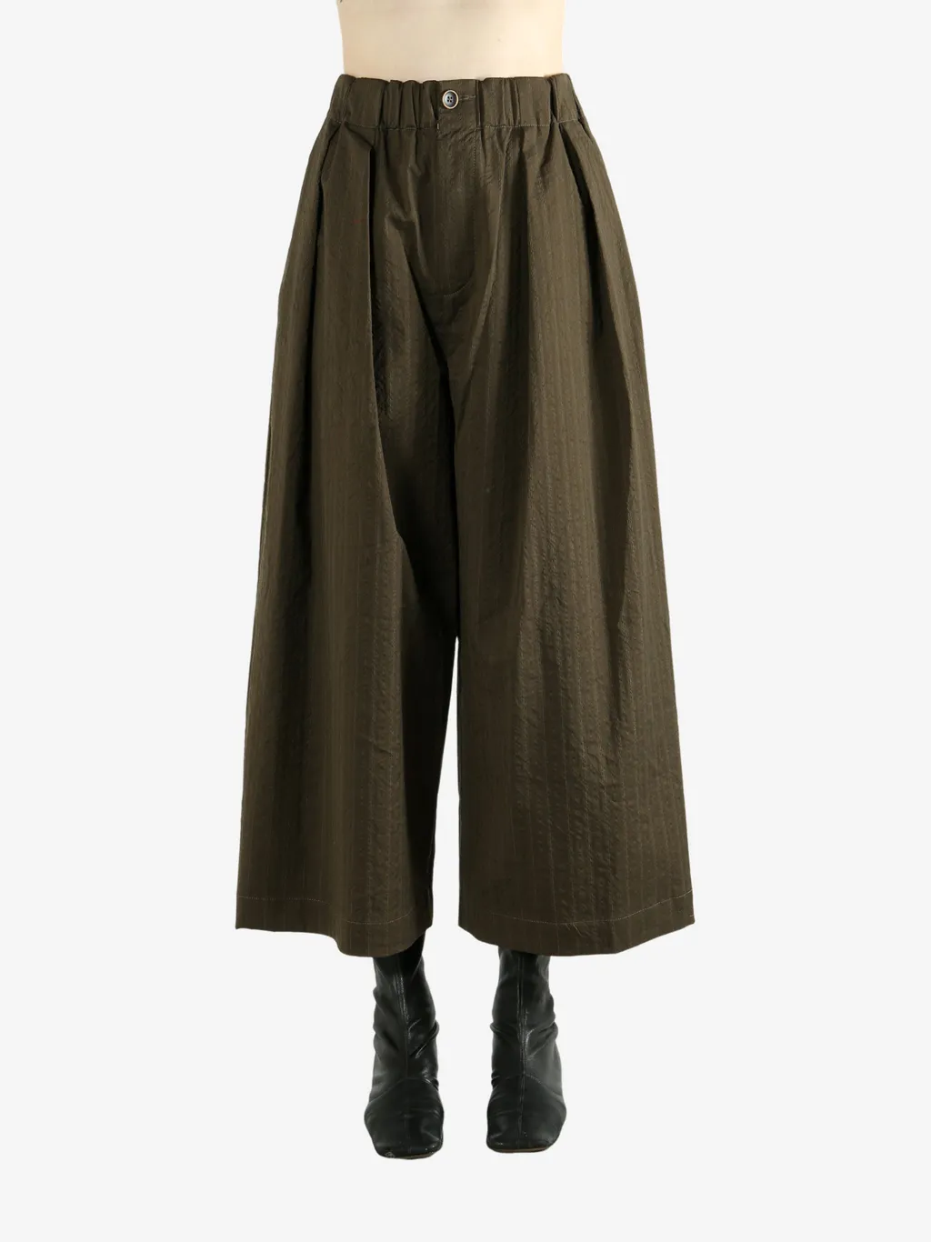 Elastic Waist Casual Pants