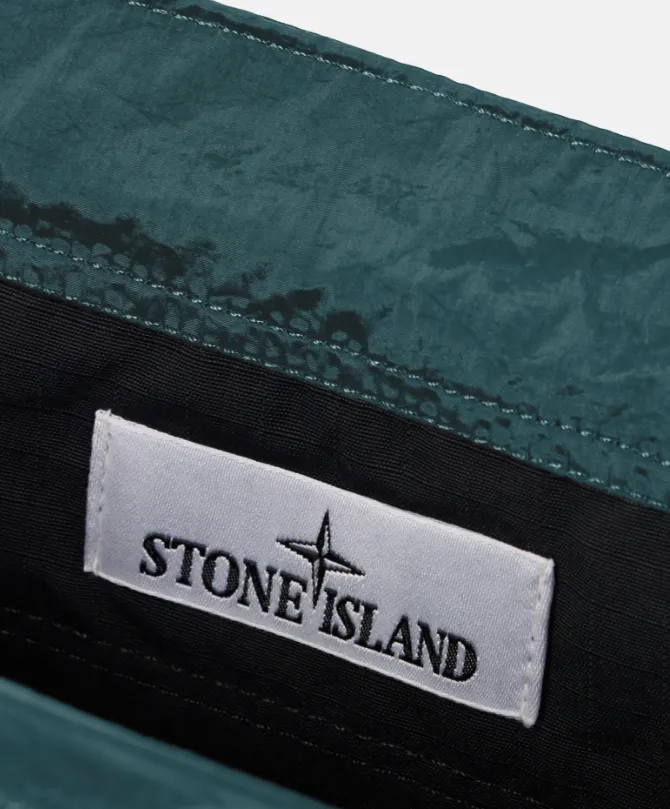 Logo Patch Shopping Bag