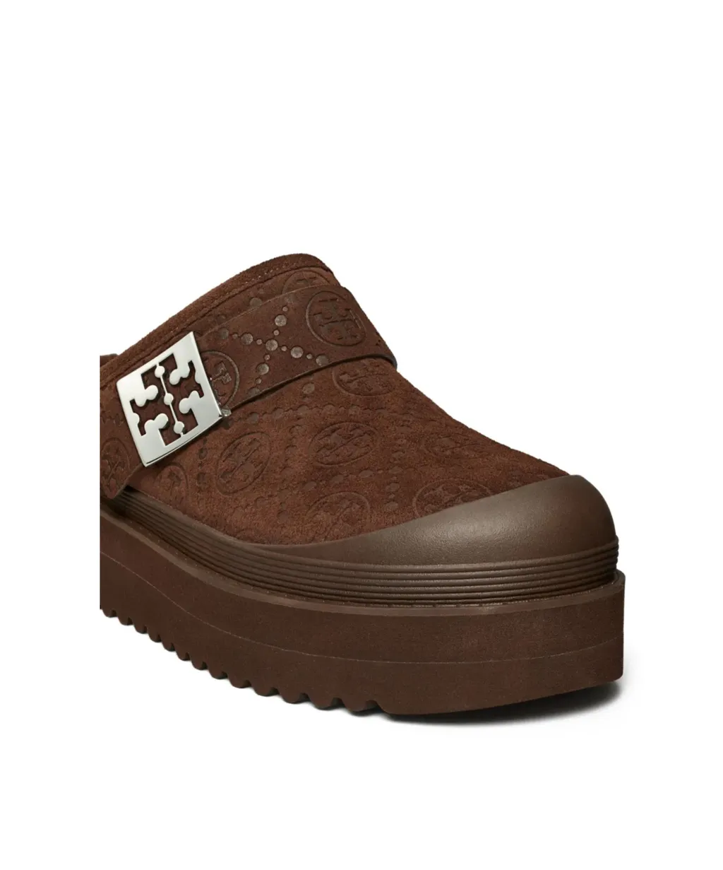 Mellow Shearling Platform Mules