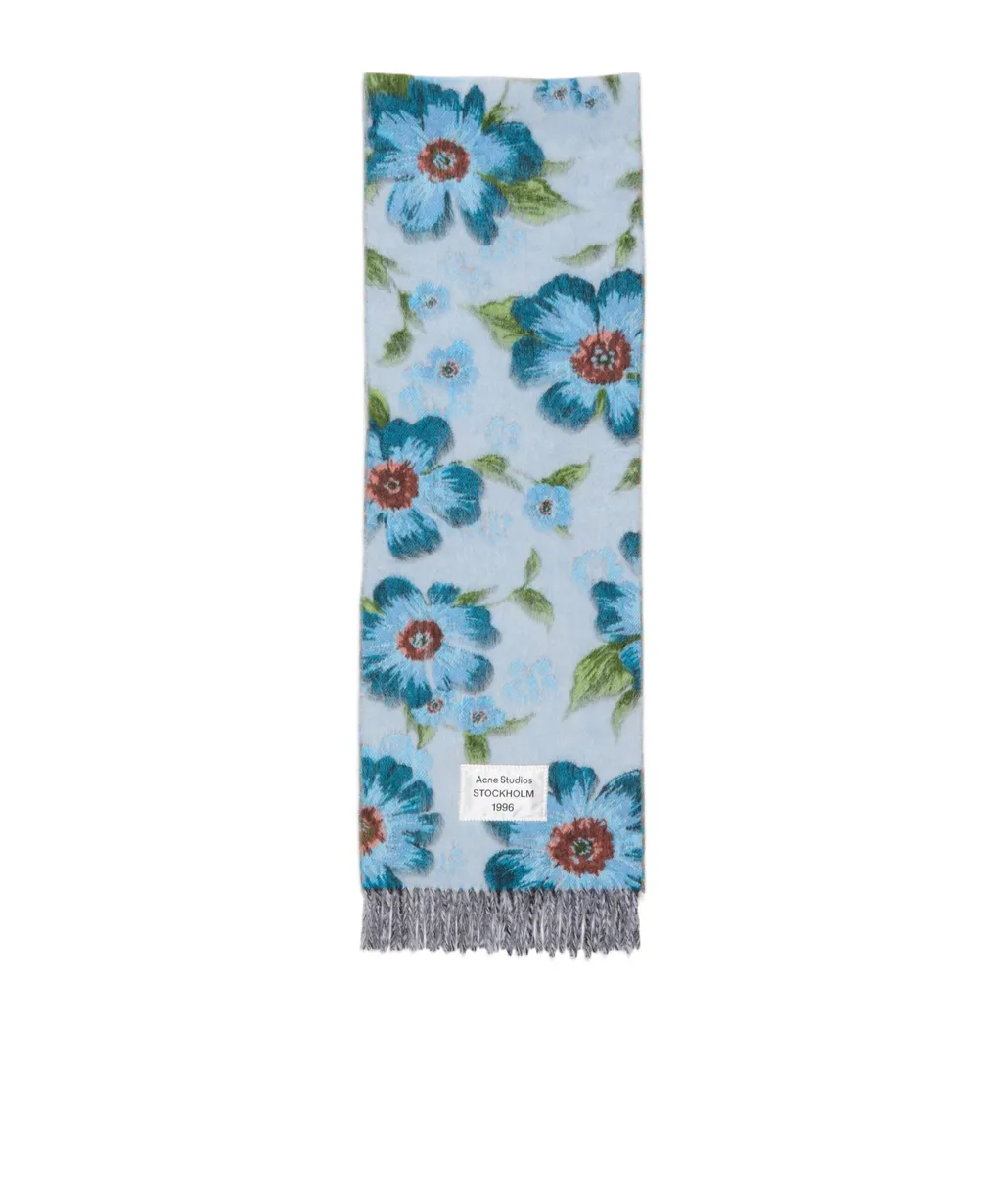 Fringed Wool Scarf