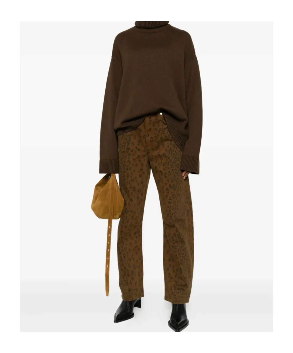 Cheetah Print Jeans