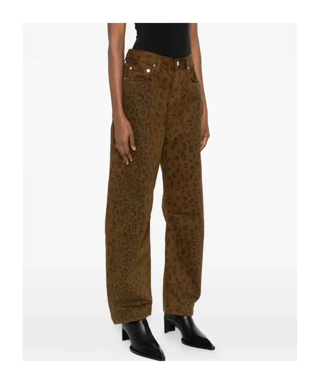 Cheetah Print Jeans