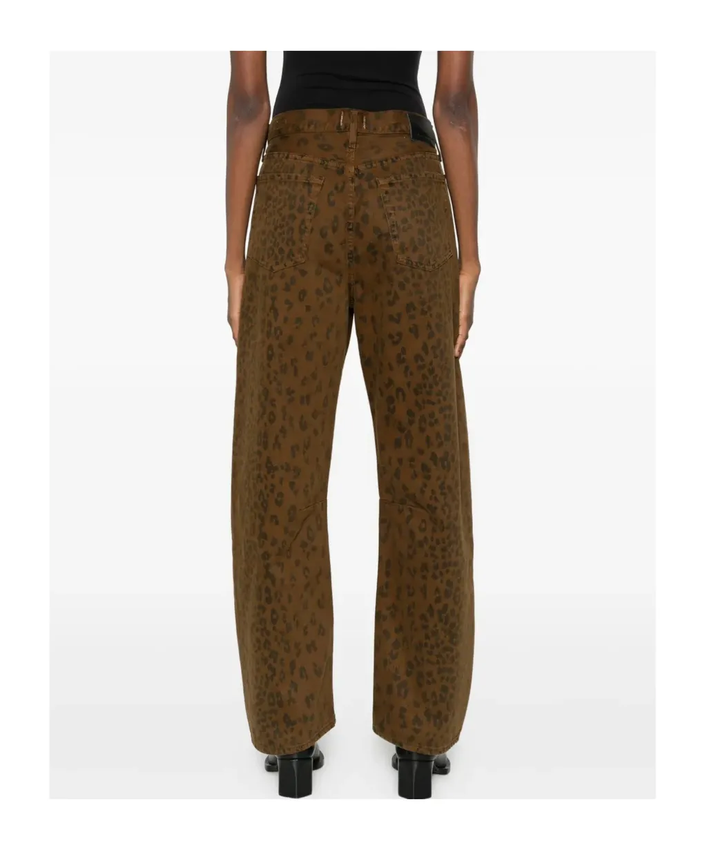 Cheetah Print Jeans