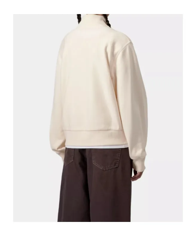 W' American Script High Neck Sweatshirt