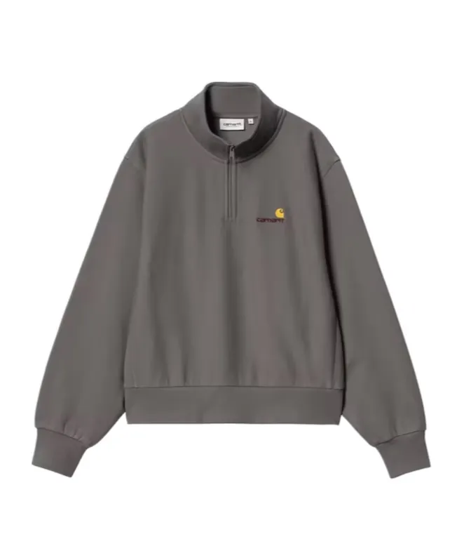 W' American Script High Neck Sweatshirt