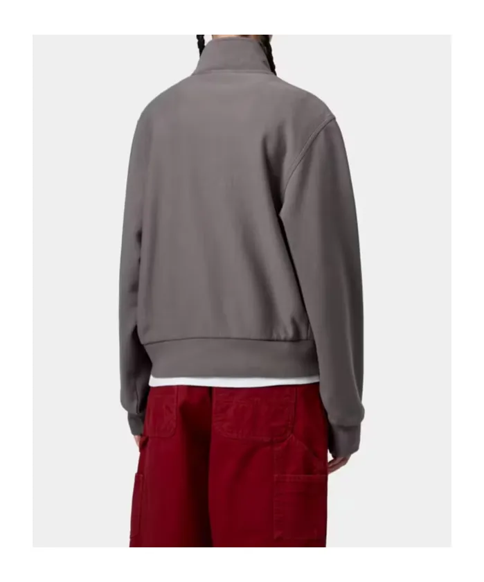 W' American Script High Neck Sweatshirt