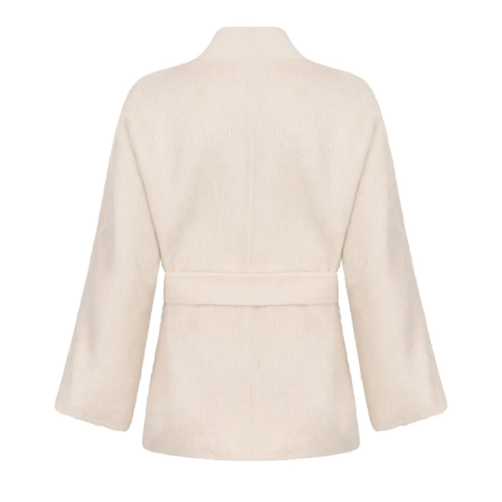 Studio Long-Sleeved Belted Coat
