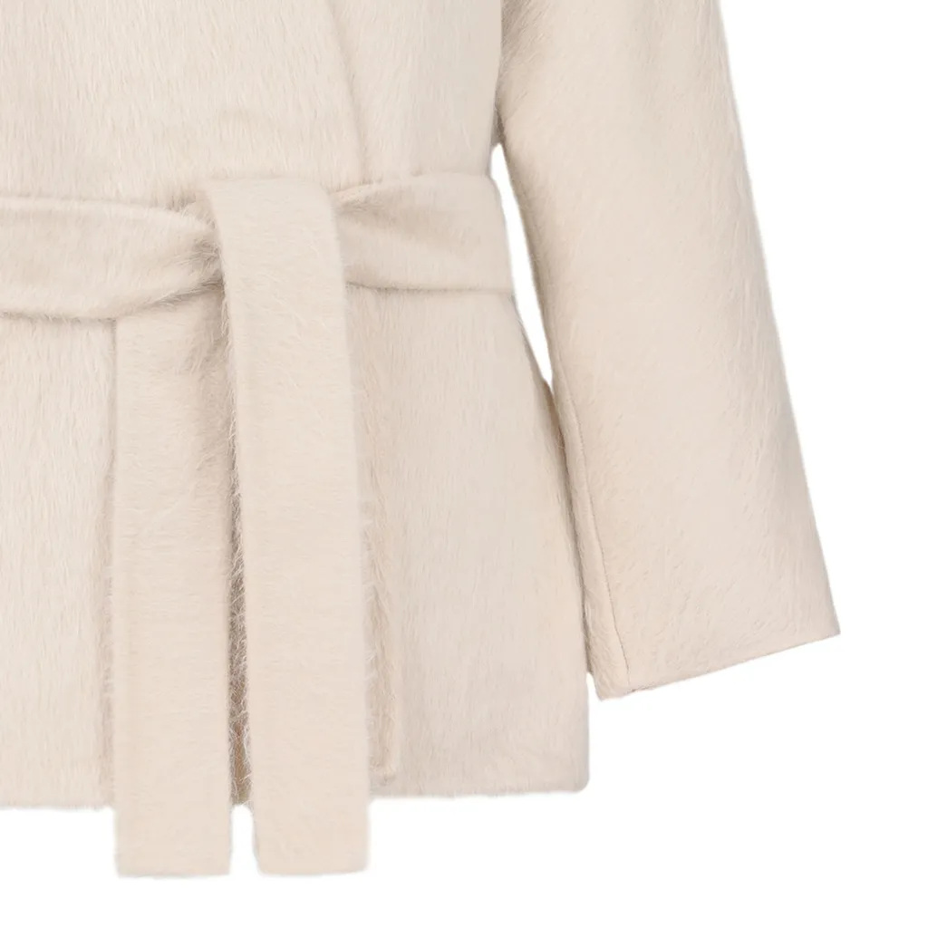 Studio Long-Sleeved Belted Coat