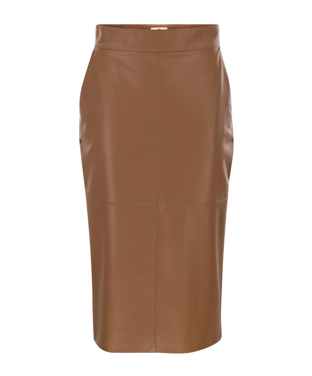 Jewel Clasps Pencil Skirt