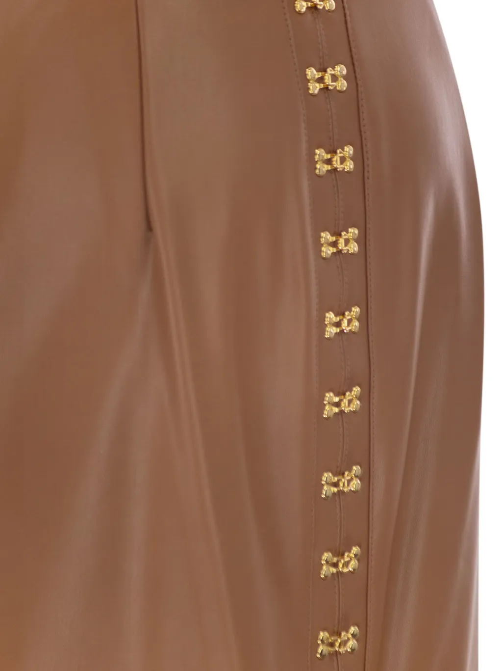 Jewel Clasps Pencil Skirt