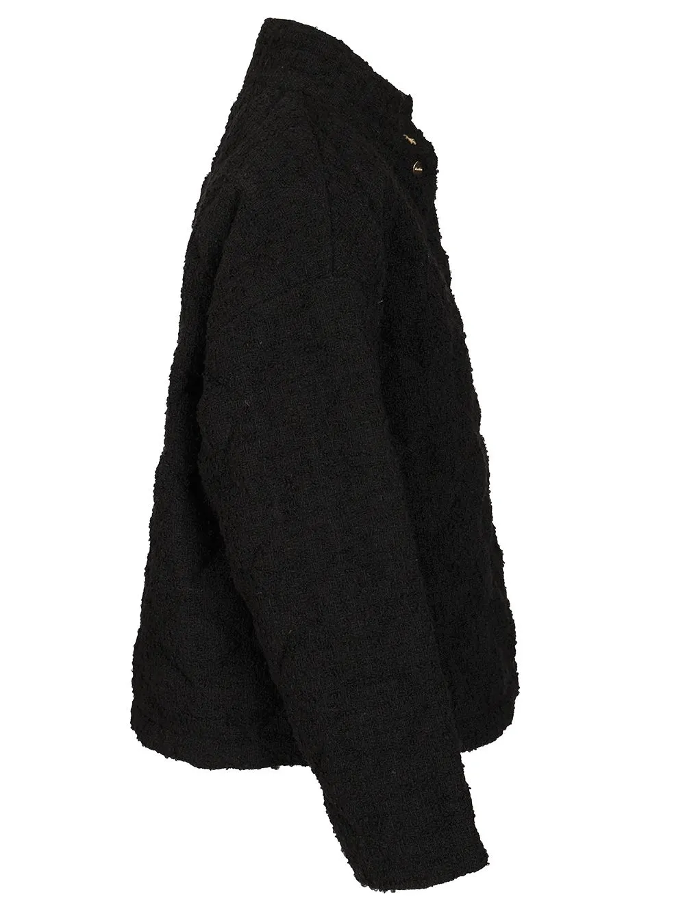Studio Button-Up Puffer Jacket