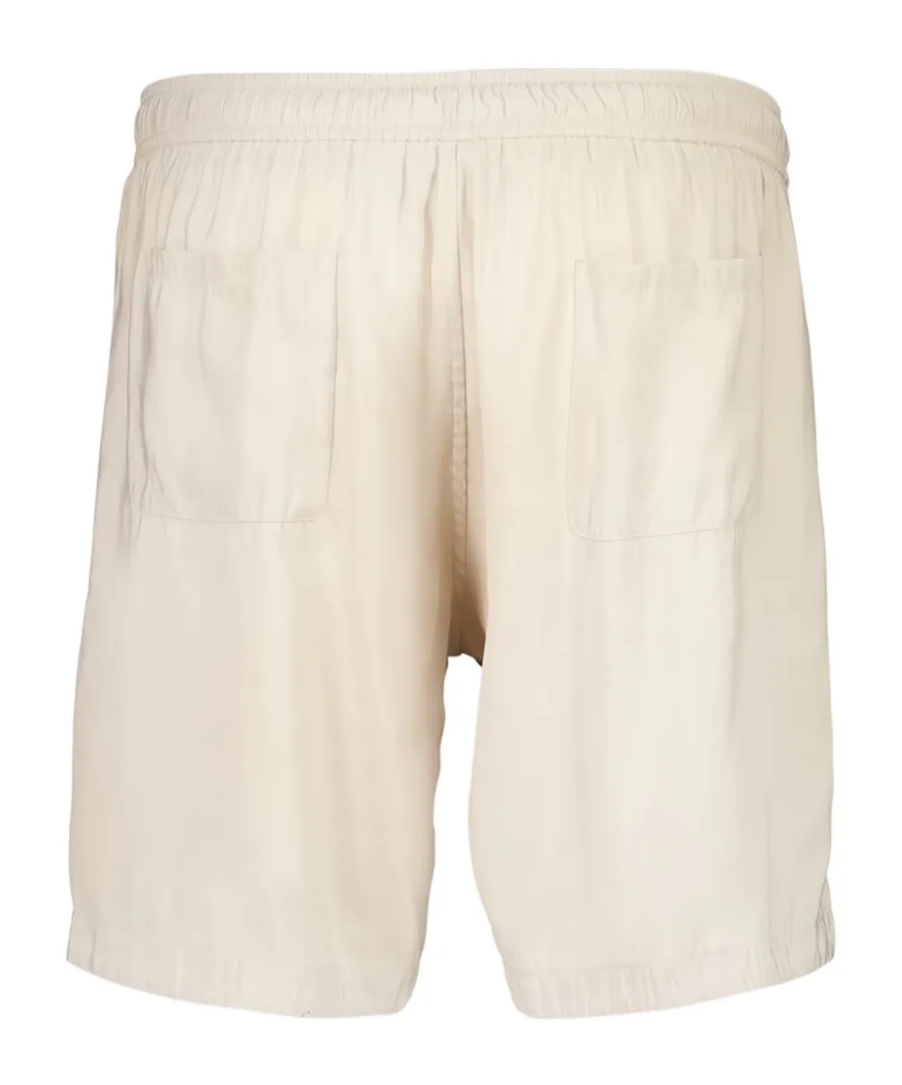 Hollywood-Motif Drawstring Shorts
