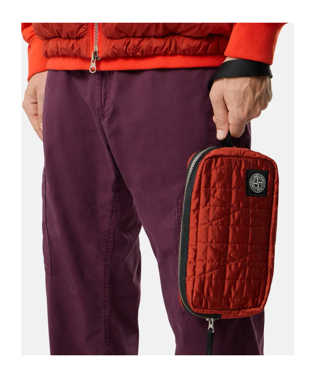 Wrist Pouch With Inner Compartments And Zip