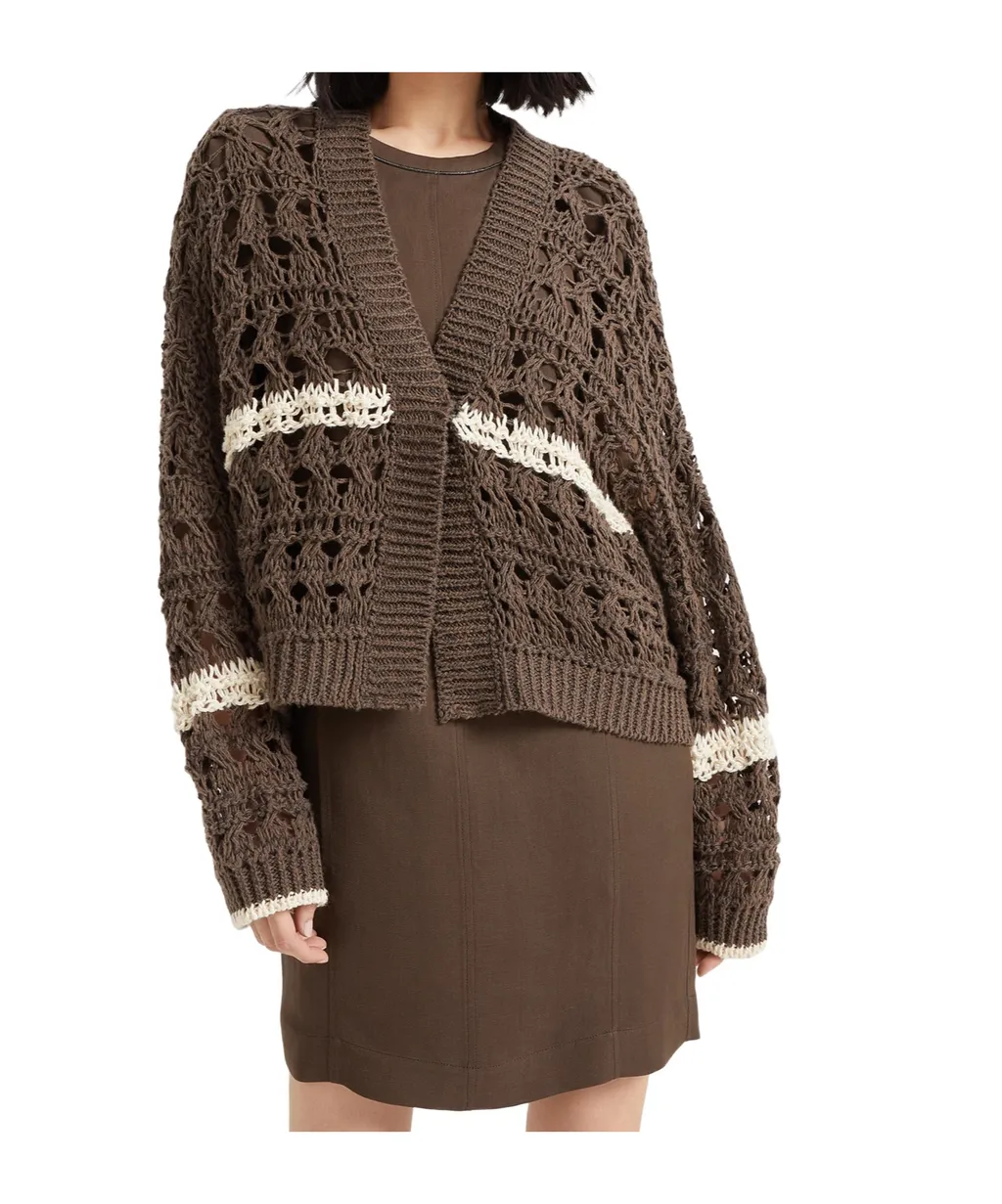 Open-Knit Cardigan