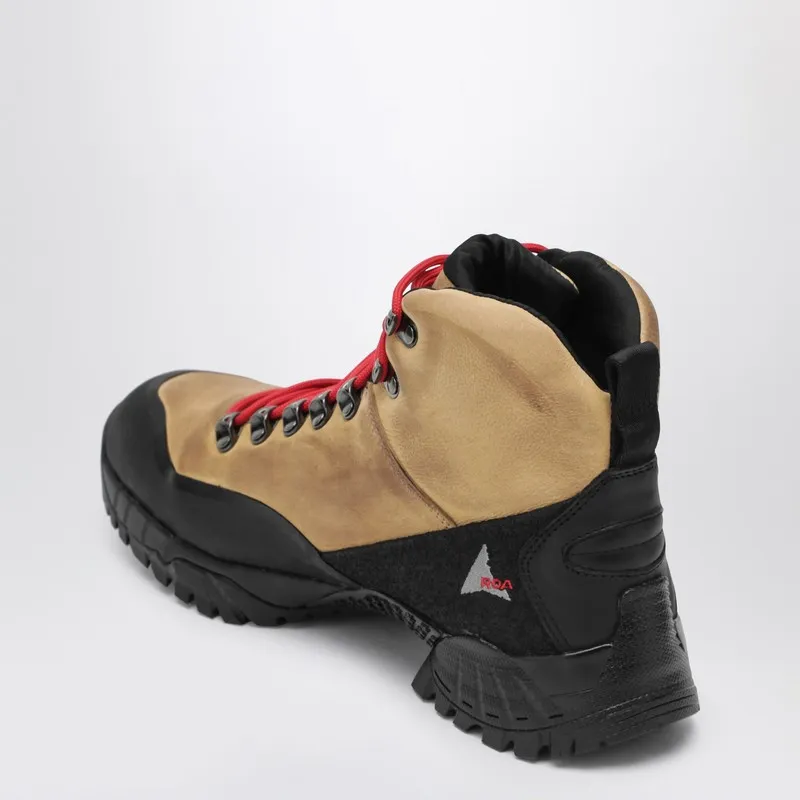 Andreas Honey Lace-Up Boots