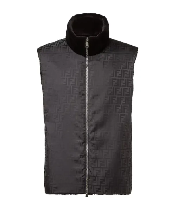 Black Mink Gilet