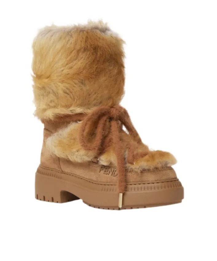 Apres Chic Lace-Up Ski Boots