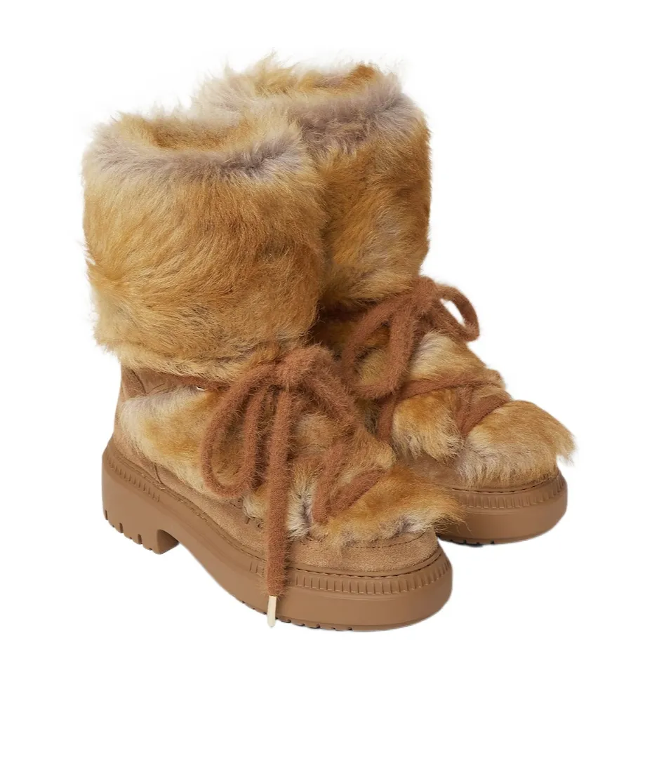 Apres Chic Lace-Up Ski Boots