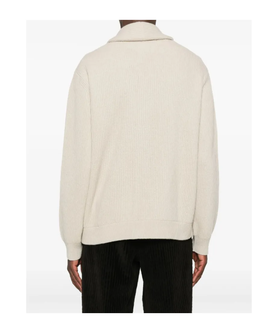 Button-Down Knitted Casual Jacket