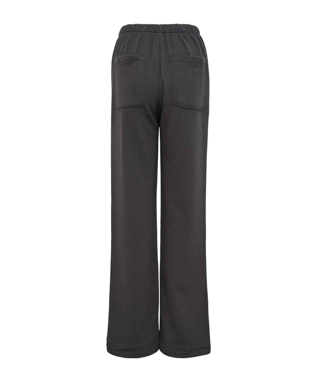 Lace-Up Drawstring Track Pants