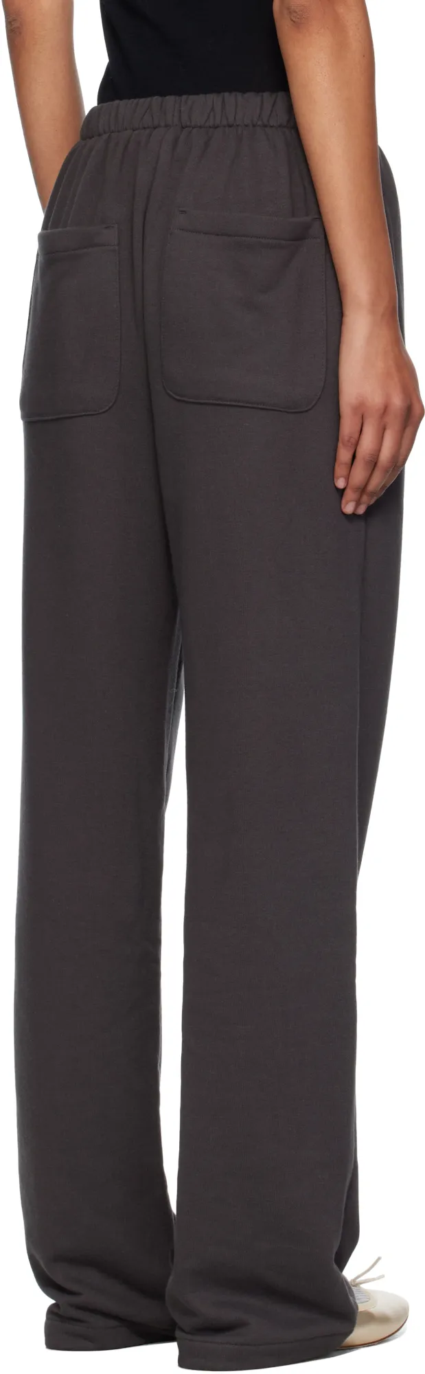 Lace-Up Drawstring Track Pants