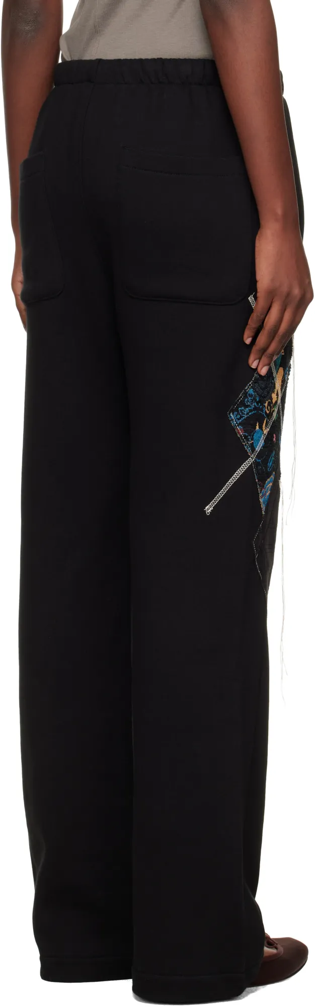 Argyle Patched Trousers