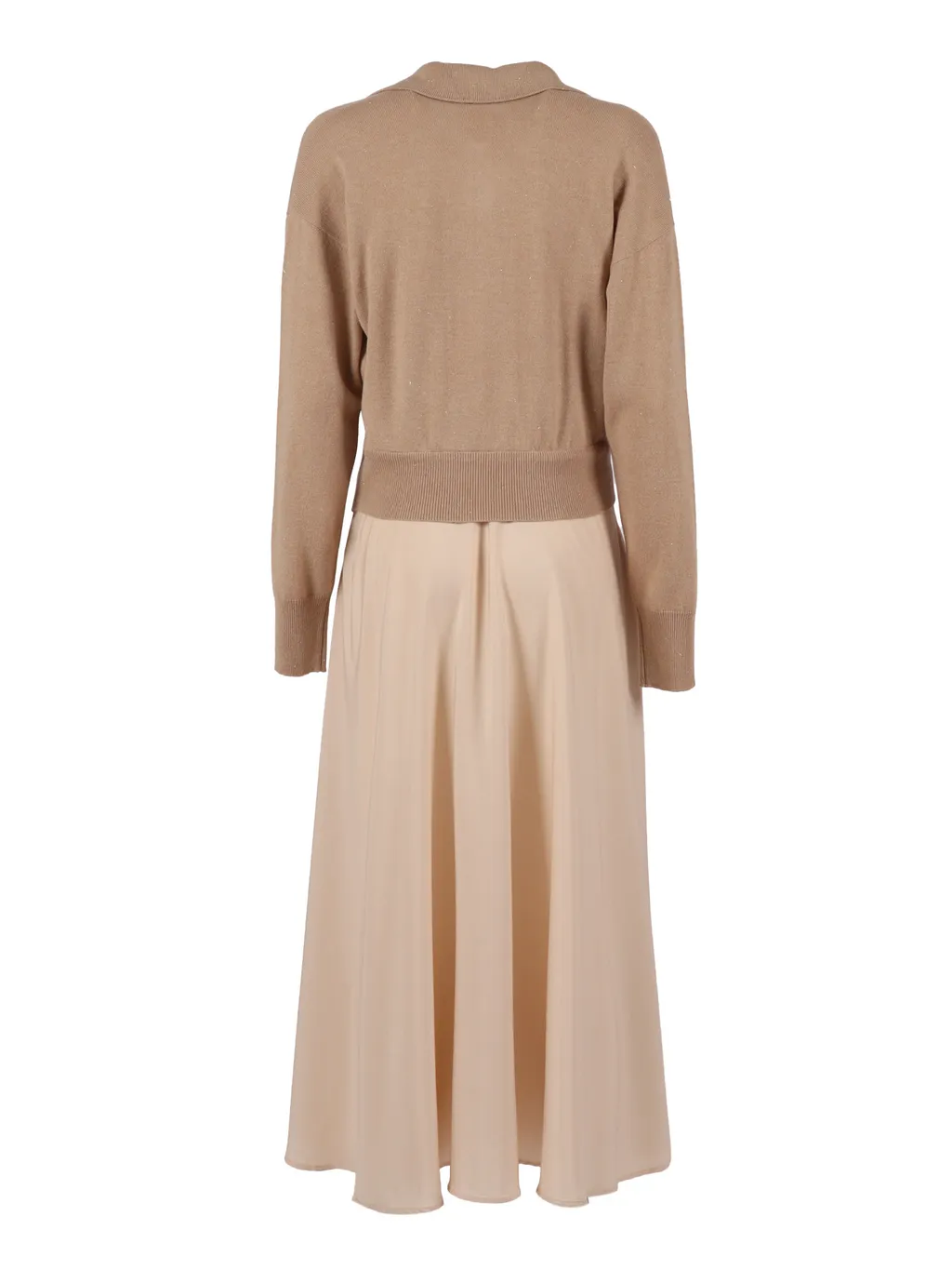 V-Neck Midi Dress