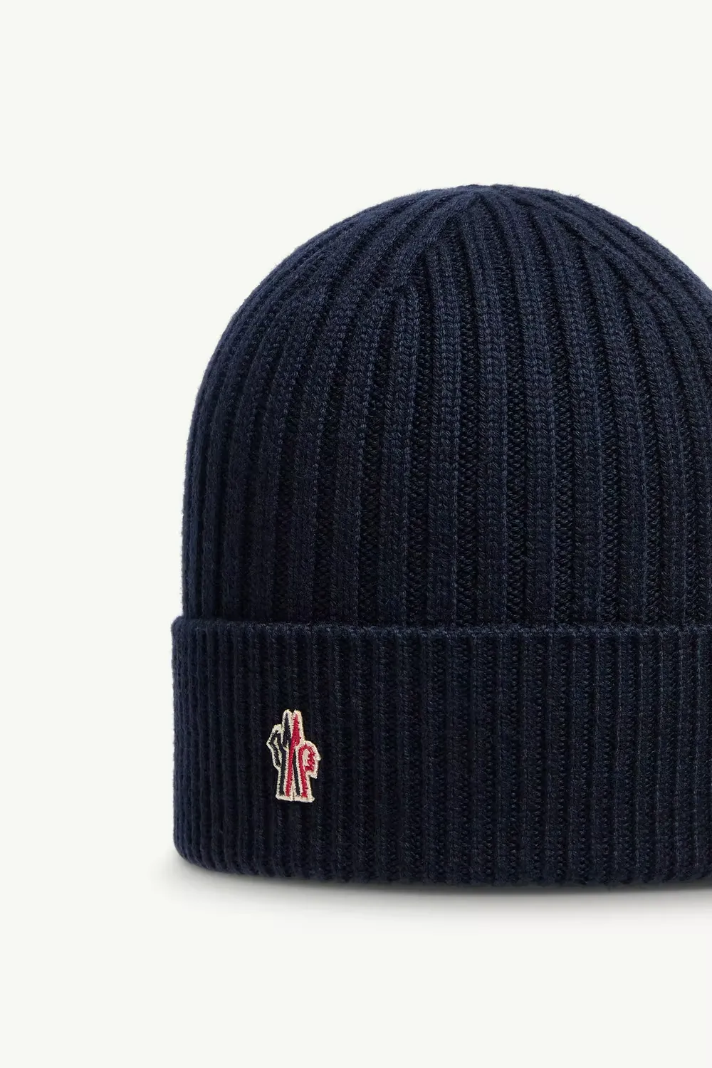Logo Patch Knitted Beanie