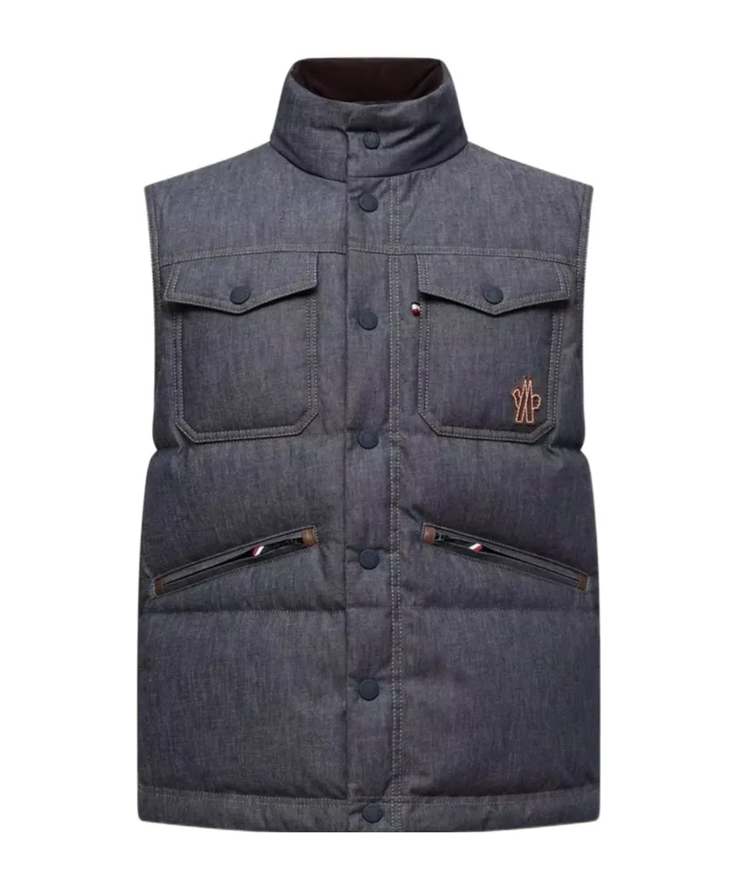 Grenoble Krachan Down Denim Vest