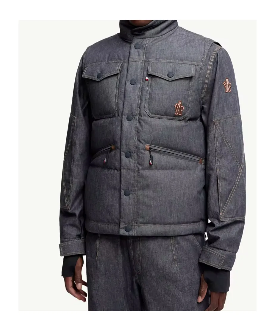 Grenoble Krachan Down Denim Vest