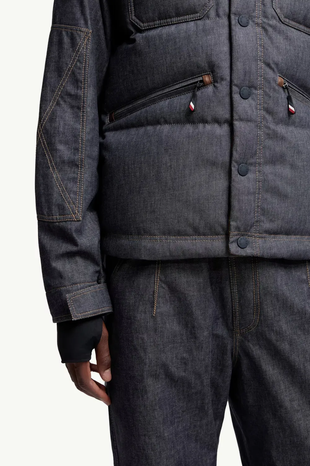 Grenoble Krachan Down Denim Vest