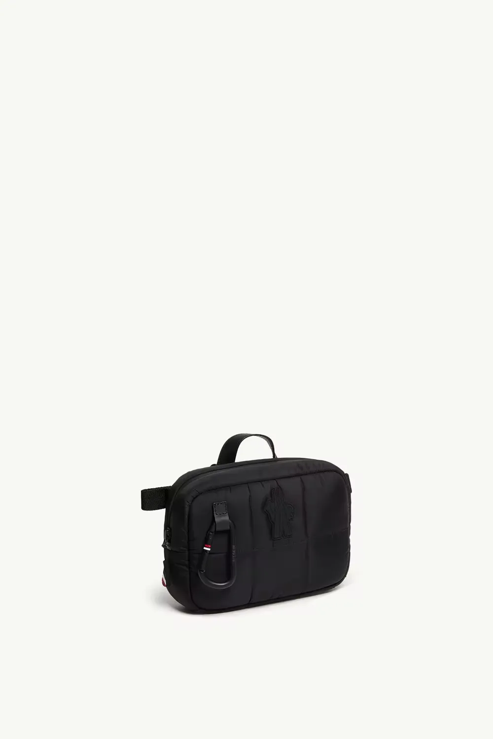 Logo Patch Zip-Up Shoulder Bag