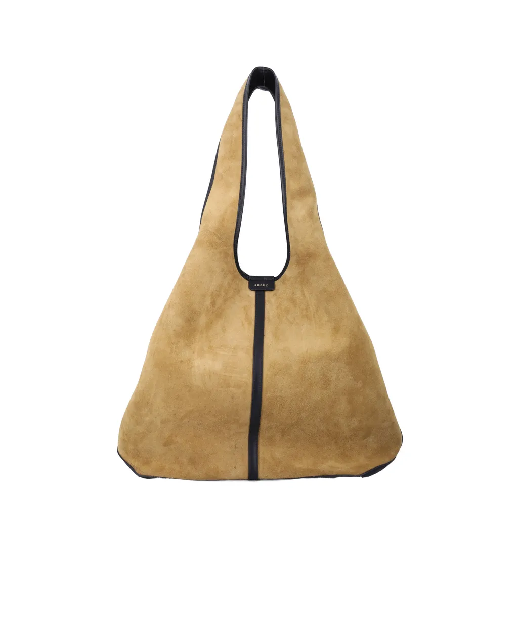 Douce Suede Tote Bag