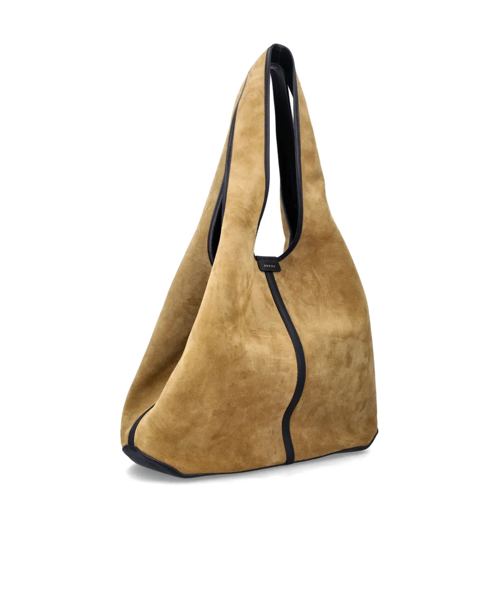 Douce Suede Tote Bag