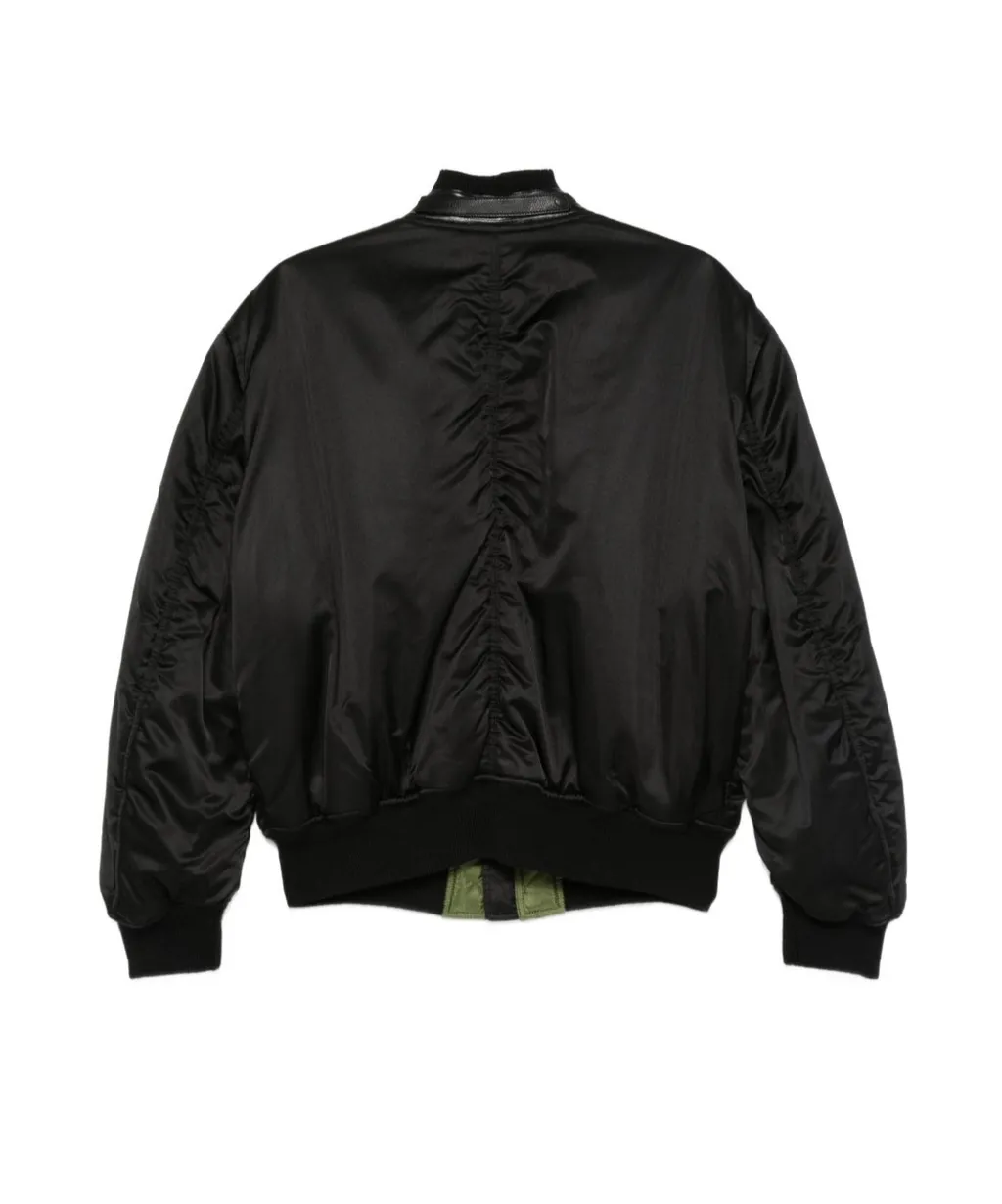 Silk Bomber Jacket