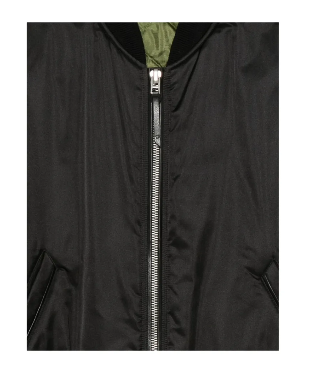 Silk Bomber Jacket