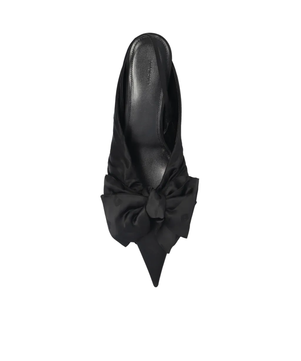 Knife Slingback Pumps