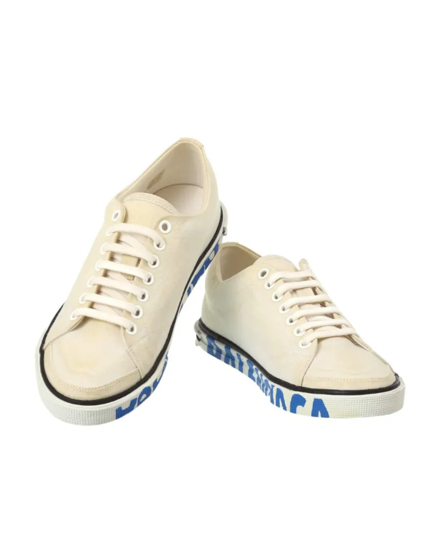 Logo-Lacing Casual Sneakers