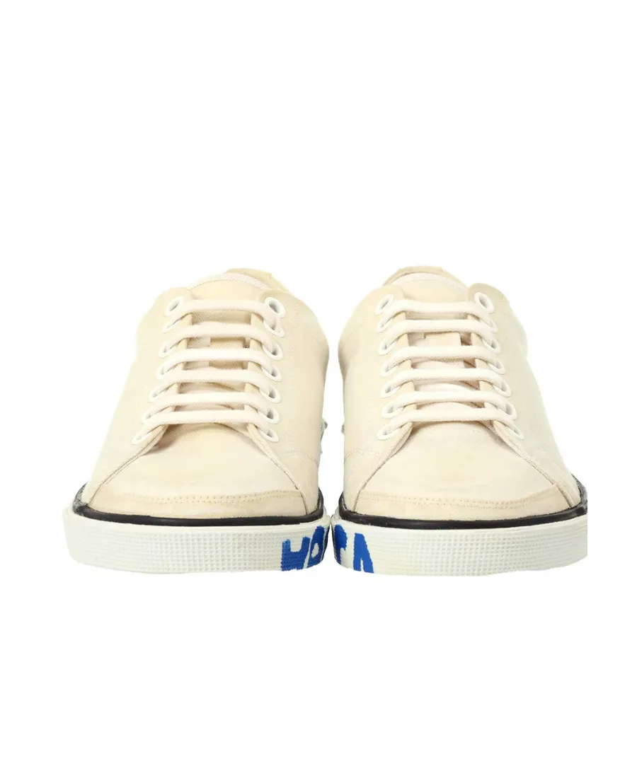 Logo-Lacing Casual Sneakers