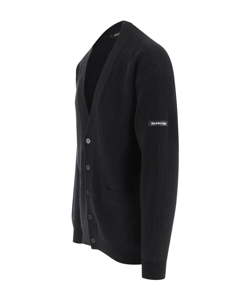 Button-Up Knit Cardigan
