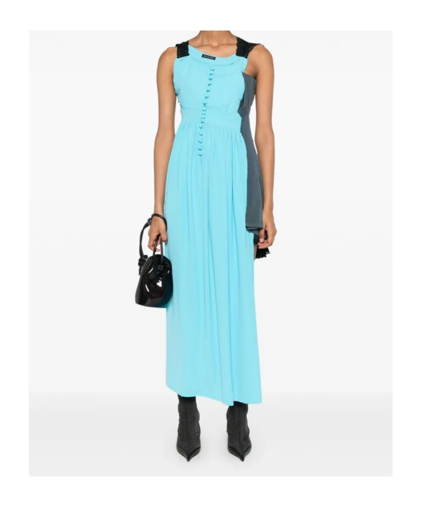 Asymmetric Panelled Dress