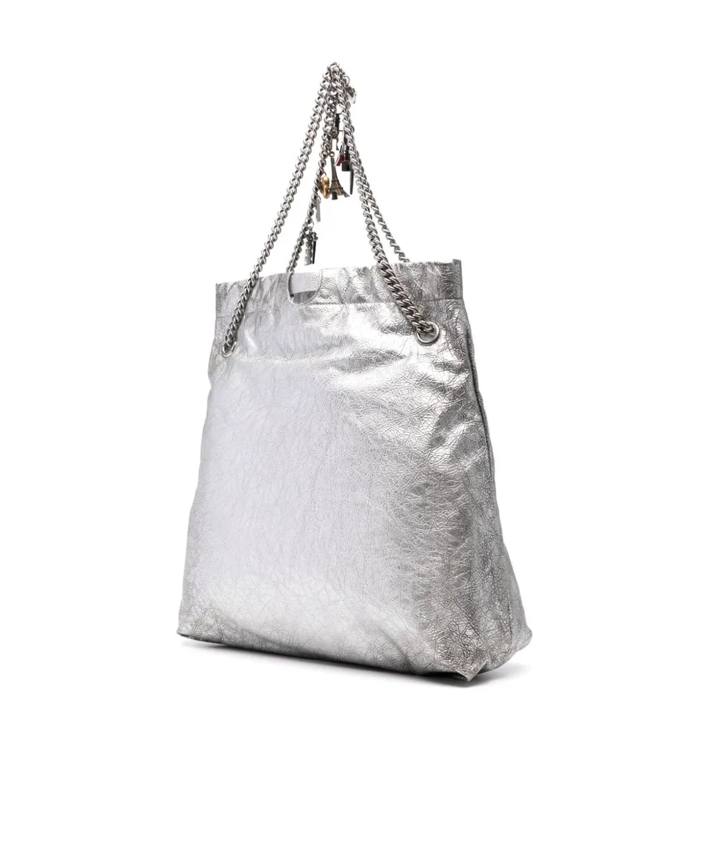 Crush Charm Detailed Medium Tote Bag