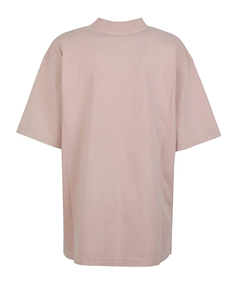 Short-Sleeved Round Collar T-Shirt
