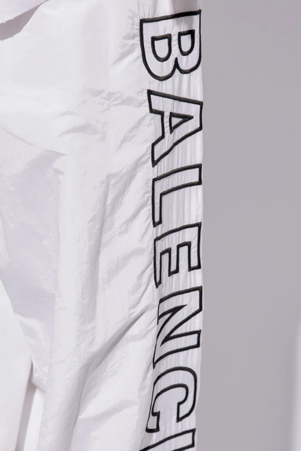 Logo Printed Elastic Waist Trackpants