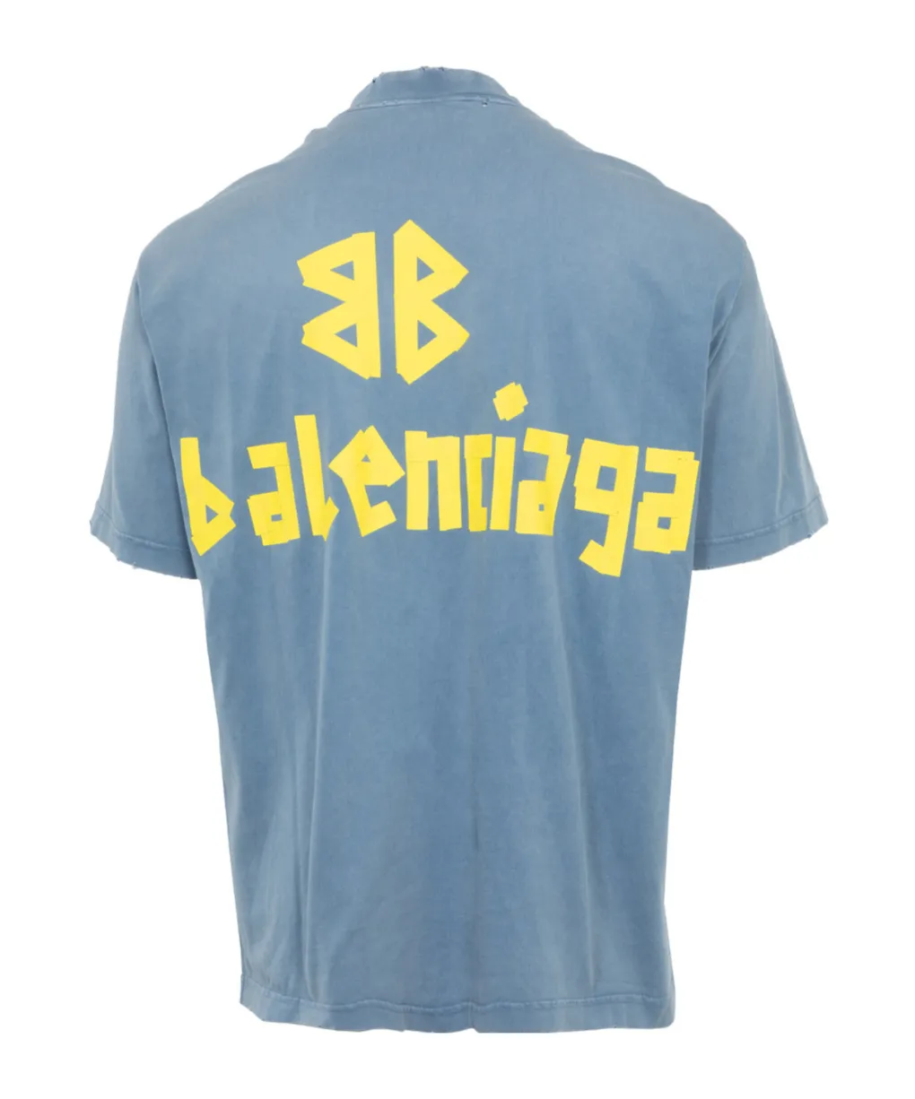 T-Shirt With Round Neck And Short Sleeves