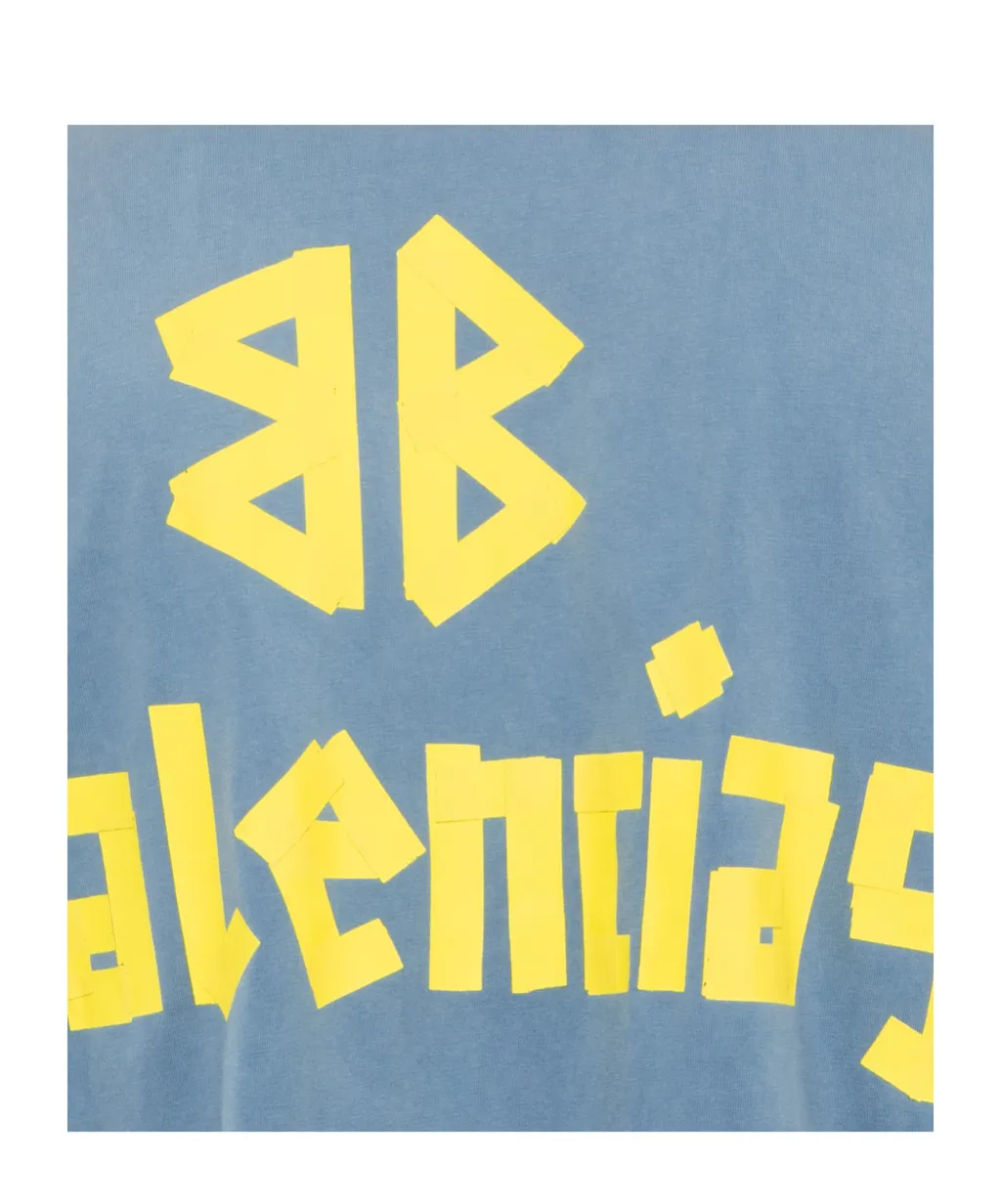 T-Shirt With Round Neck And Short Sleeves