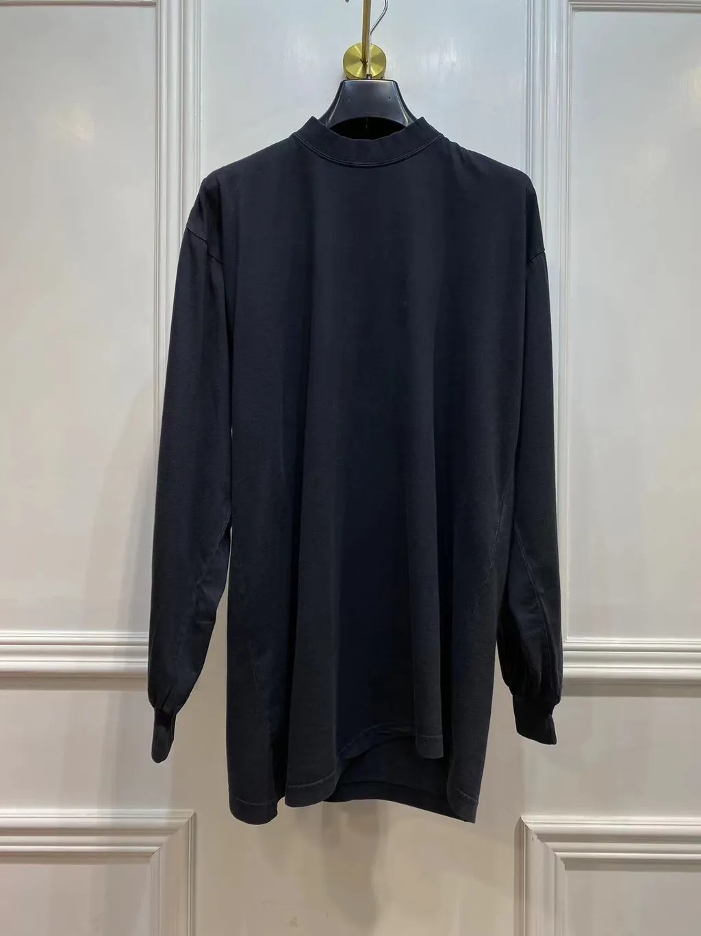 Logo Printed Long-Sleeved Shirt