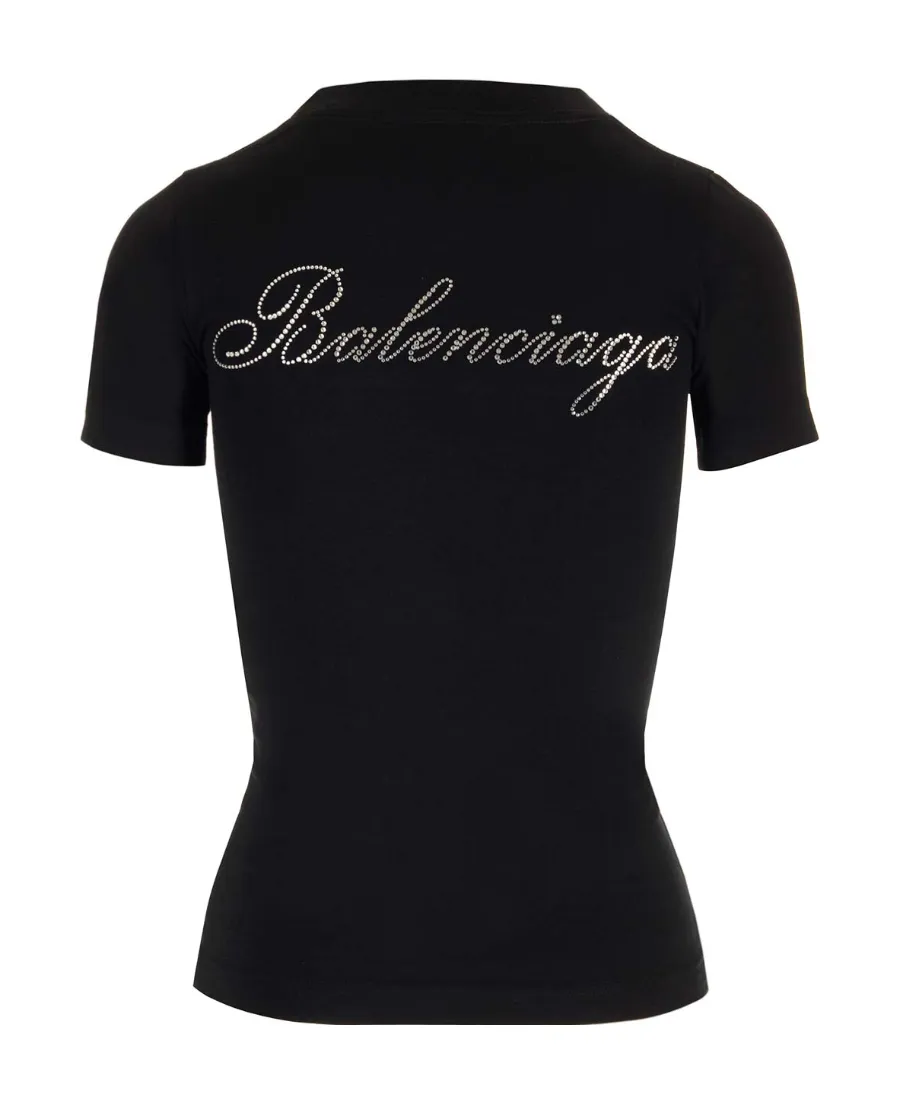Logo Embellished Crewneck T-Shirt