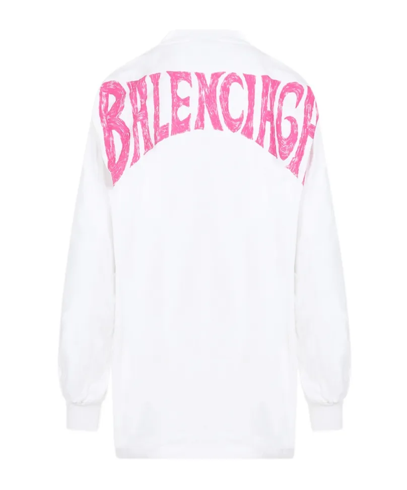 Logo Printed Long-Sleeved Shirt