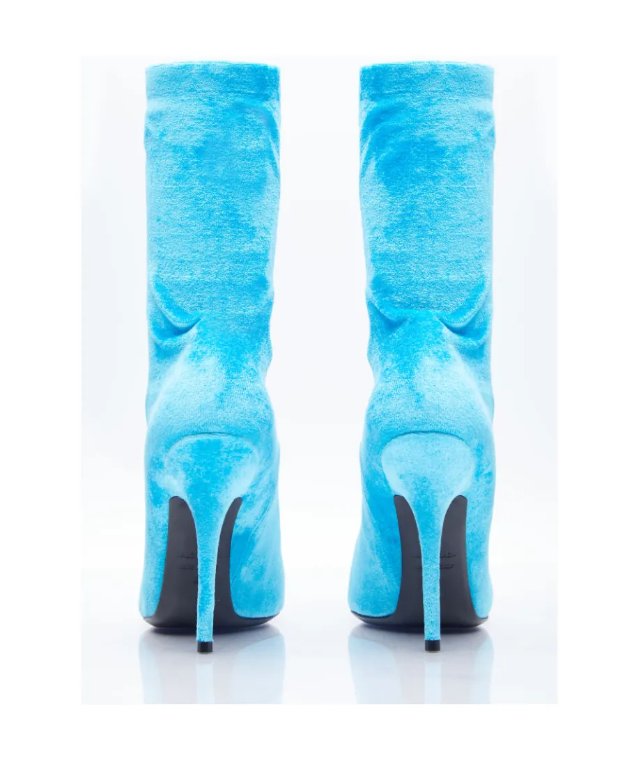 Knife Heeled Ankle Boots